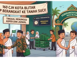 160 CJH Blitar Siap Berangkat, Tunggu Koper dan Jadwal